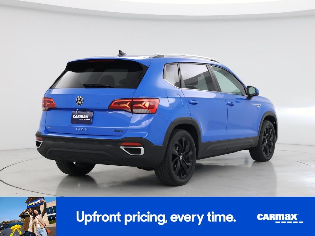 used 2023 Volkswagen Taos car, priced at $18,998