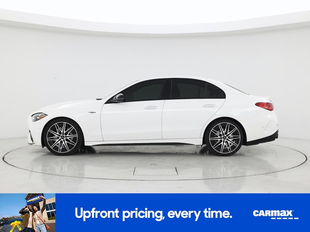 used 2023 Mercedes-Benz AMG C 43 car, priced at $46,998