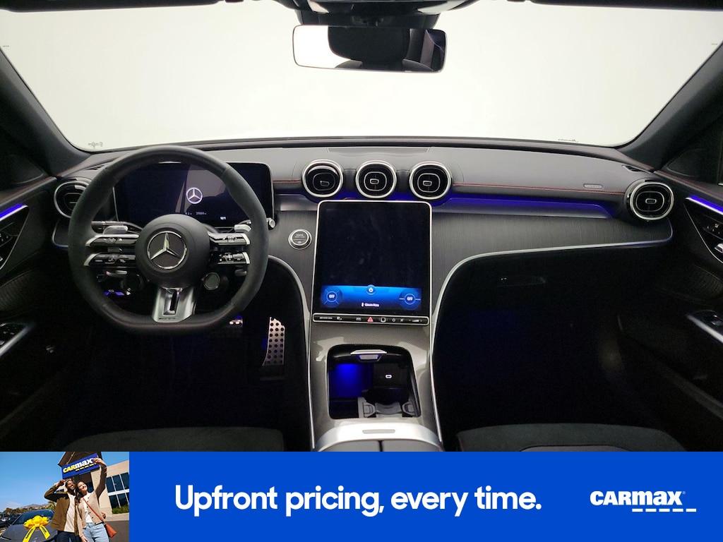 used 2023 Mercedes-Benz AMG C 43 car, priced at $46,998