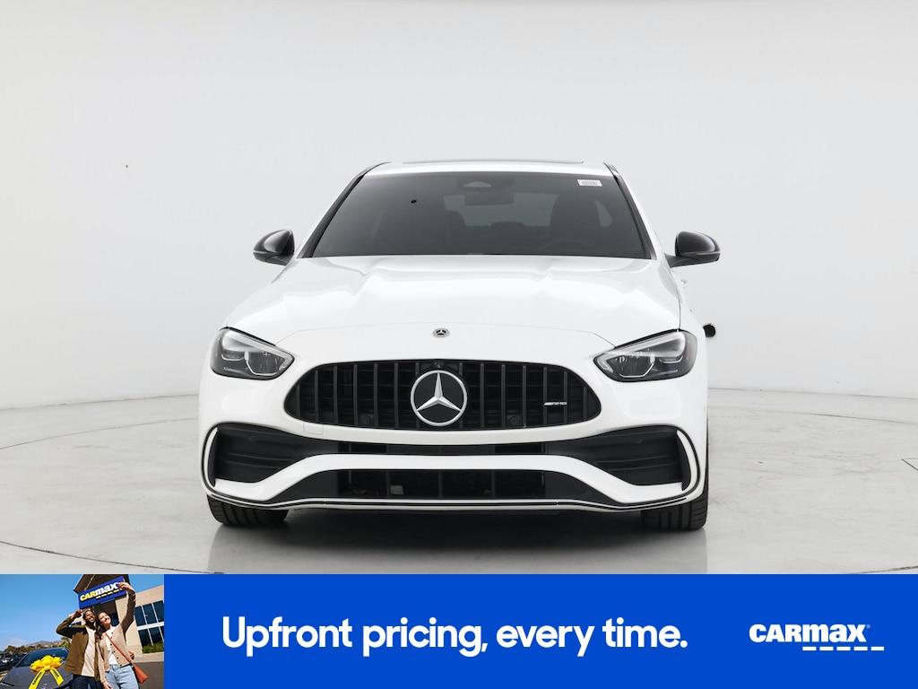 used 2023 Mercedes-Benz AMG C 43 car, priced at $46,998