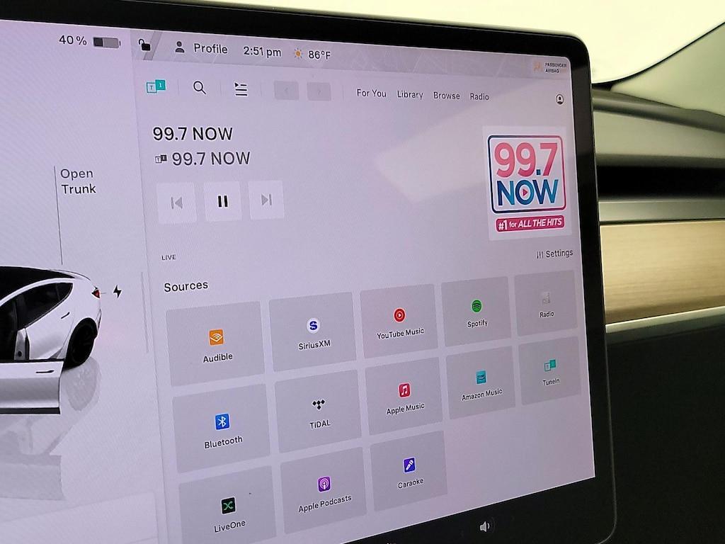 used 2023 Tesla Model 3 car, priced at $34,998
