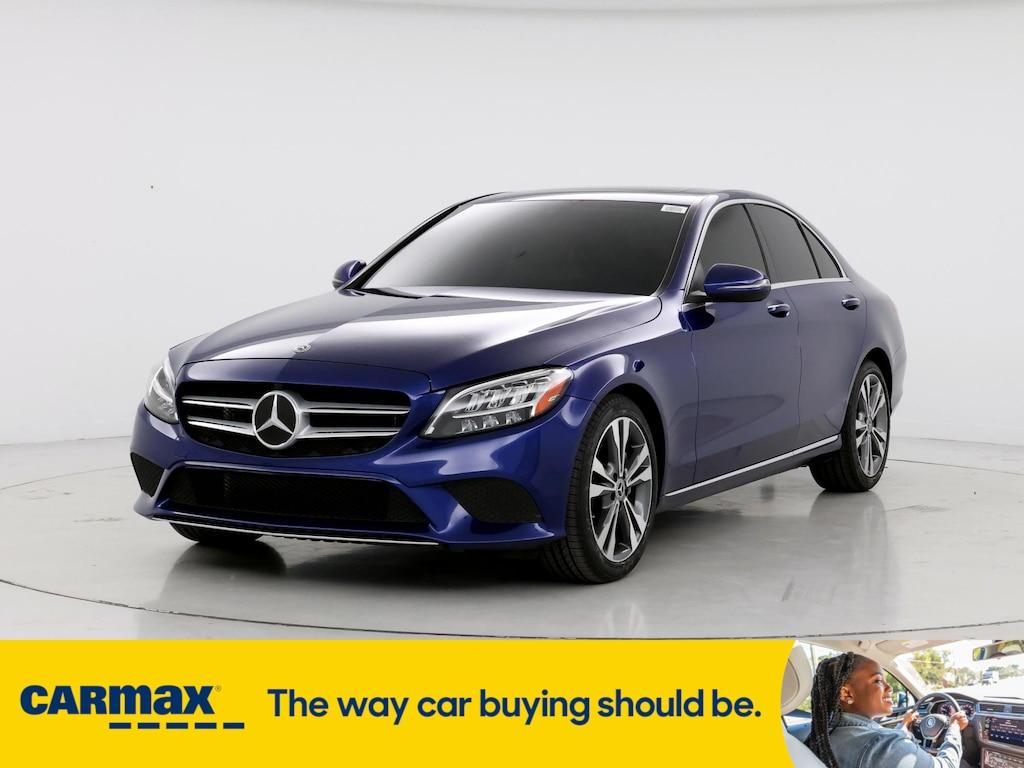 used 2021 Mercedes-Benz C-Class car, priced at $24,998