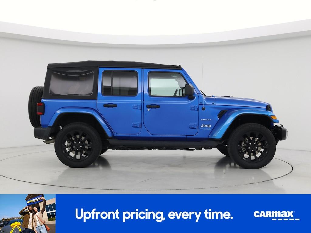 used 2021 Jeep Wrangler Unlimited 4xe car, priced at $28,998