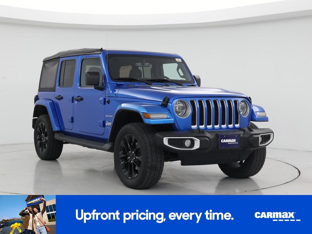 used 2021 Jeep Wrangler Unlimited 4xe car, priced at $28,998