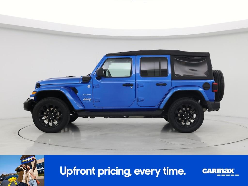used 2021 Jeep Wrangler Unlimited 4xe car, priced at $28,998