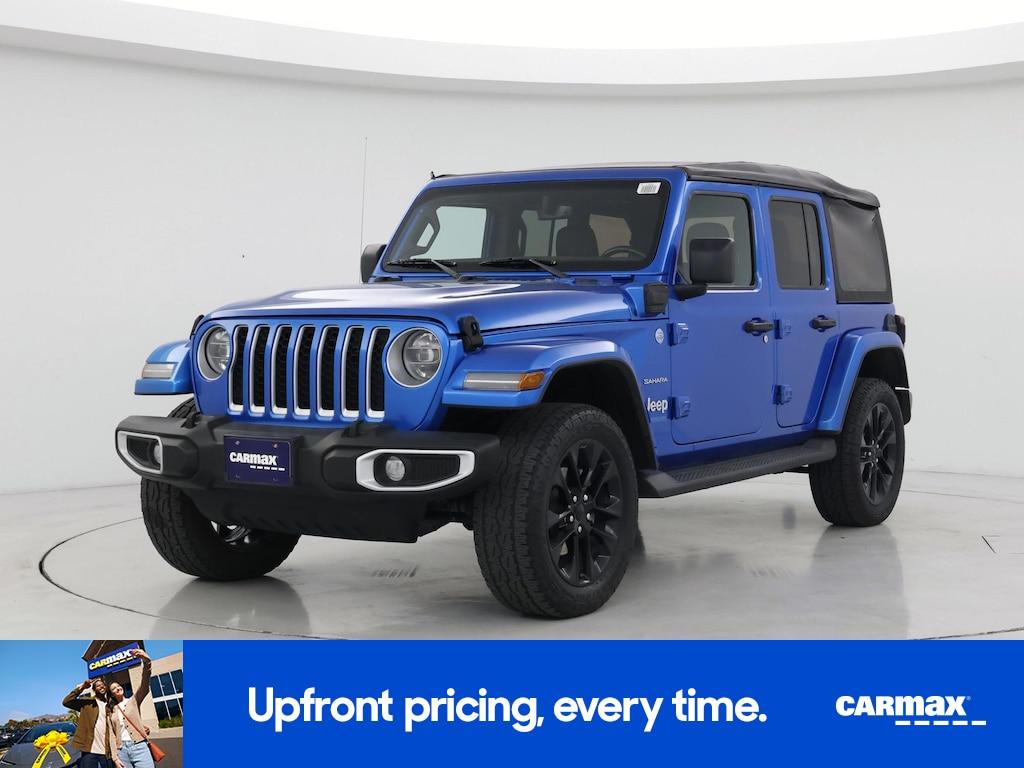 used 2021 Jeep Wrangler Unlimited 4xe car, priced at $28,998