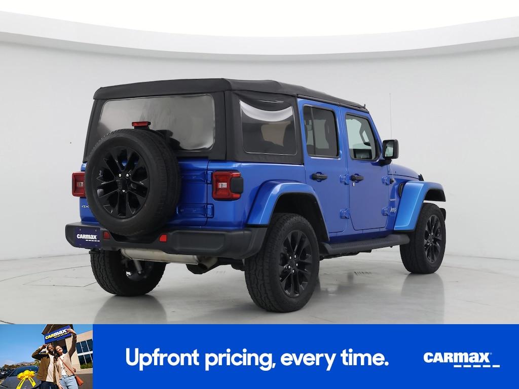 used 2021 Jeep Wrangler Unlimited 4xe car, priced at $28,998
