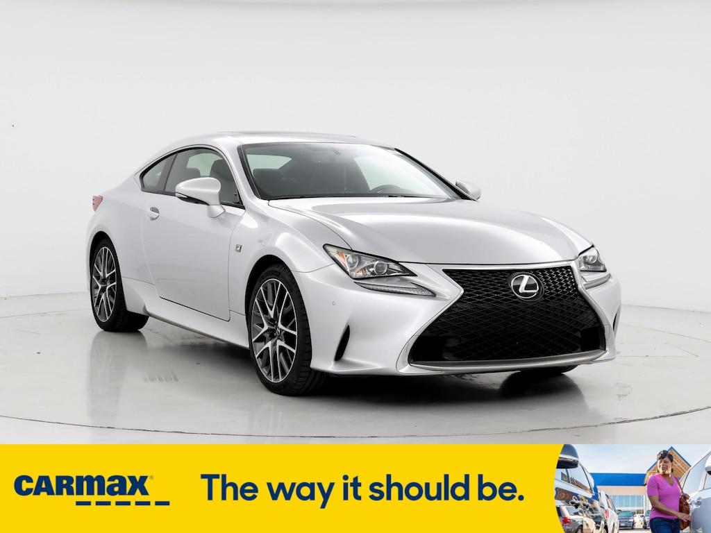 used 2016 Lexus RC 200t car, priced at $22,998