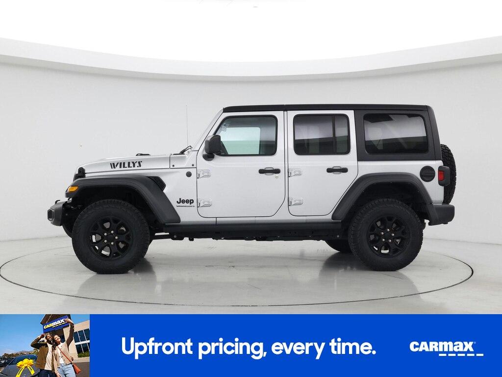 used 2023 Jeep Wrangler car, priced at $34,998