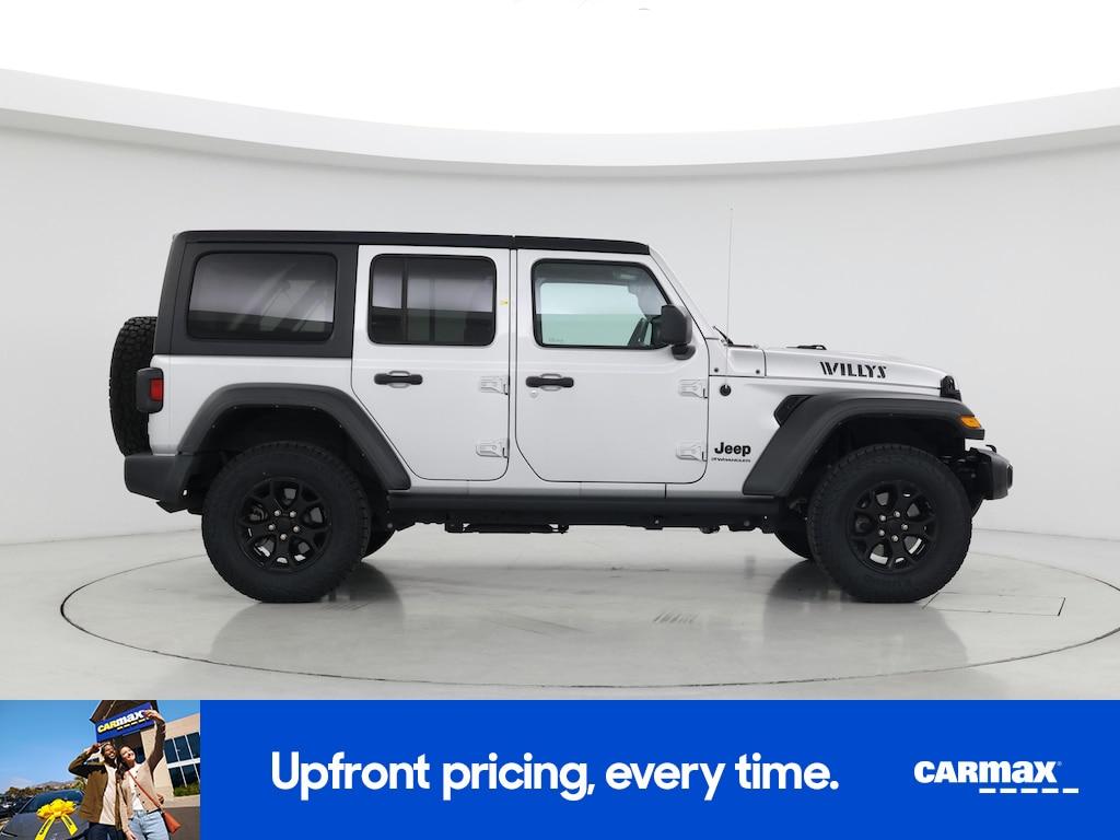 used 2023 Jeep Wrangler car, priced at $34,998