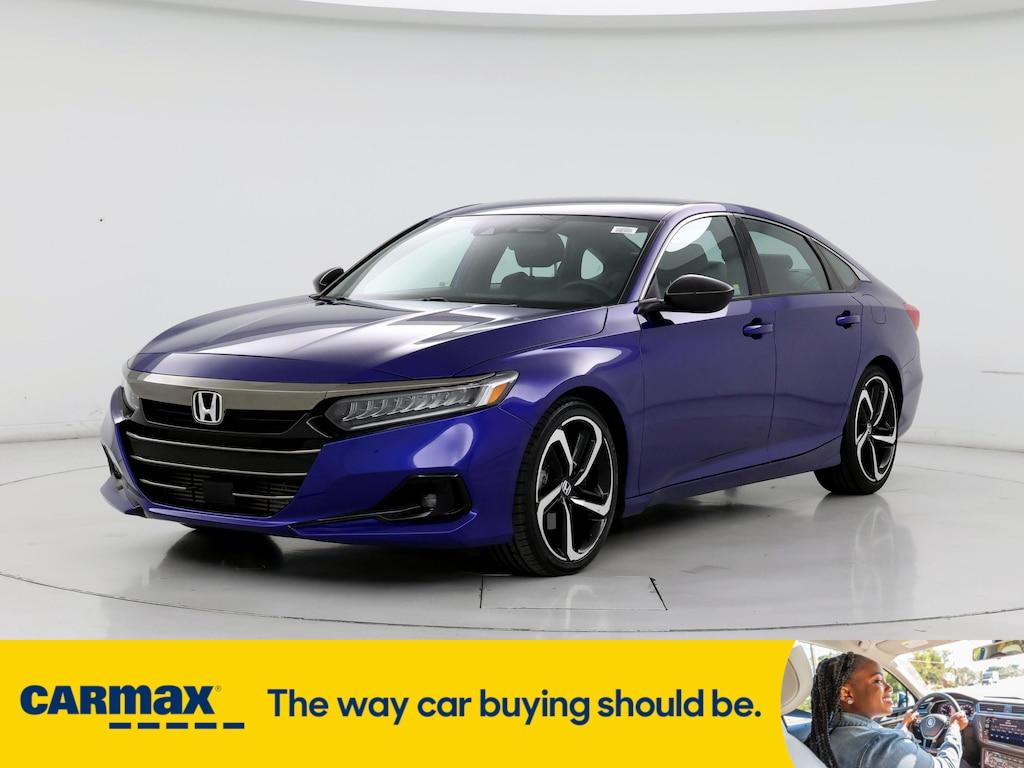 used 2021 Honda Accord car, priced at $24,998