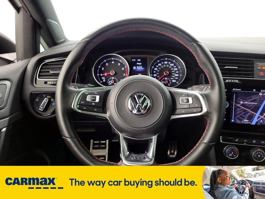 used 2021 Volkswagen Golf GTI car, priced at $26,998