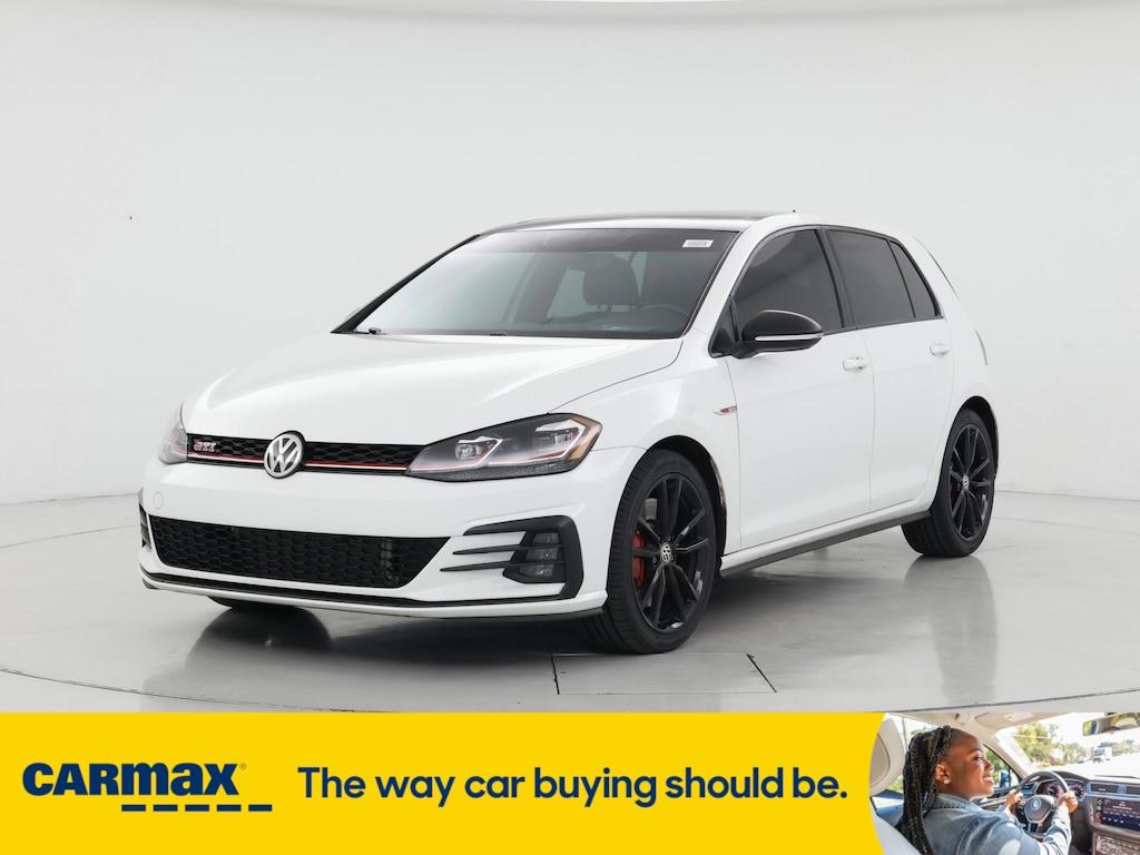 used 2021 Volkswagen Golf GTI car, priced at $26,998