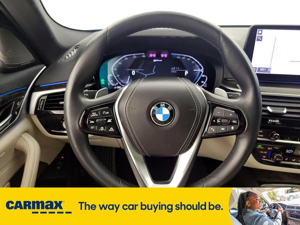 used 2021 BMW 530e car, priced at $34,998