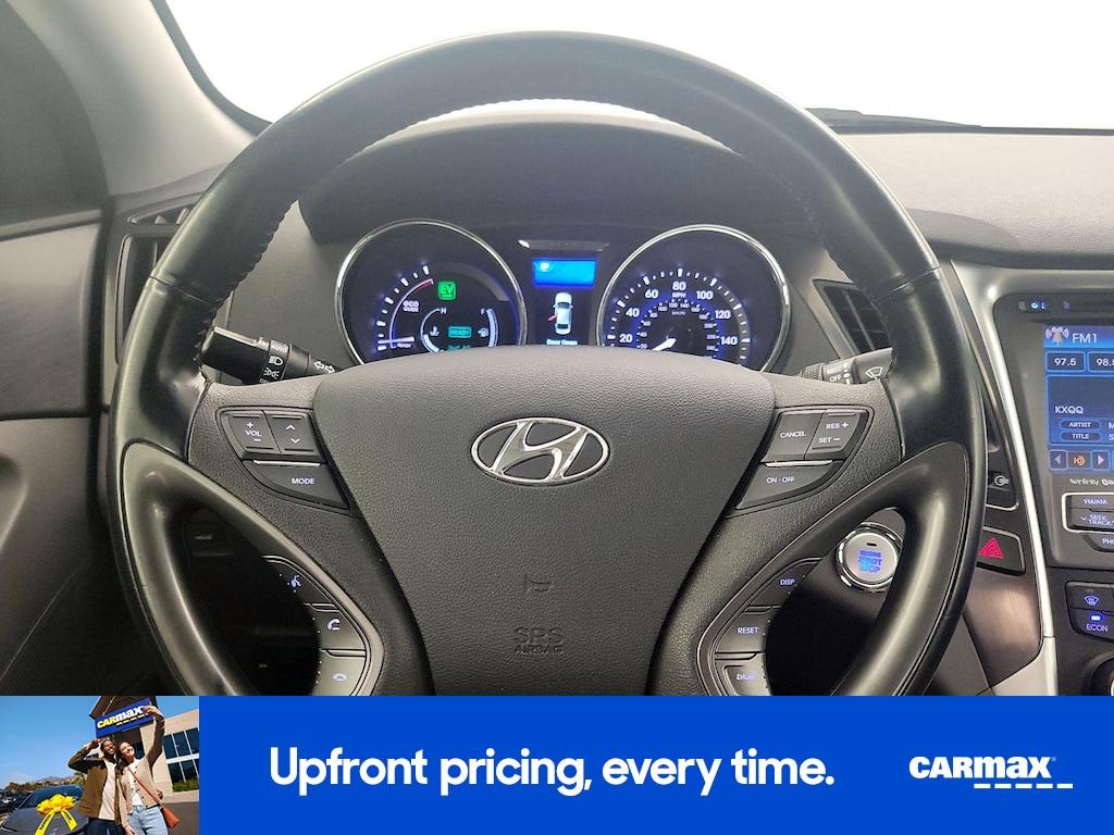 used 2015 Hyundai Sonata Hybrid car, priced at $14,998