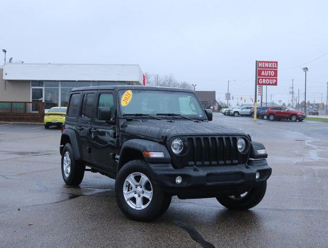 used 2021 Jeep Wrangler Unlimited car, priced at $23,995