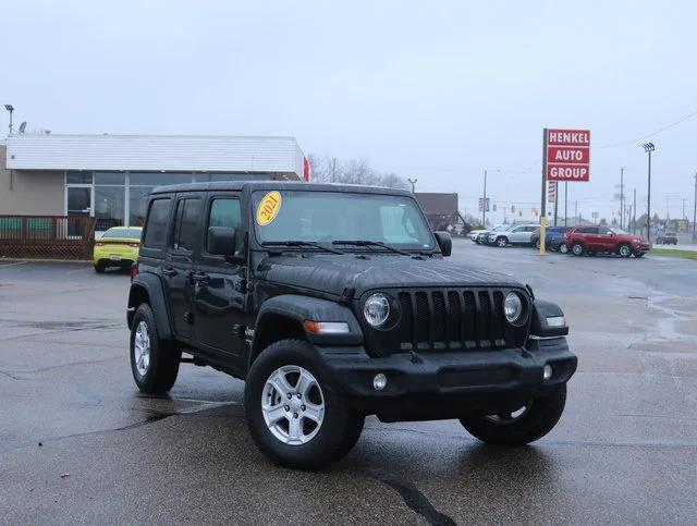 used 2021 Jeep Wrangler Unlimited car, priced at $24,995