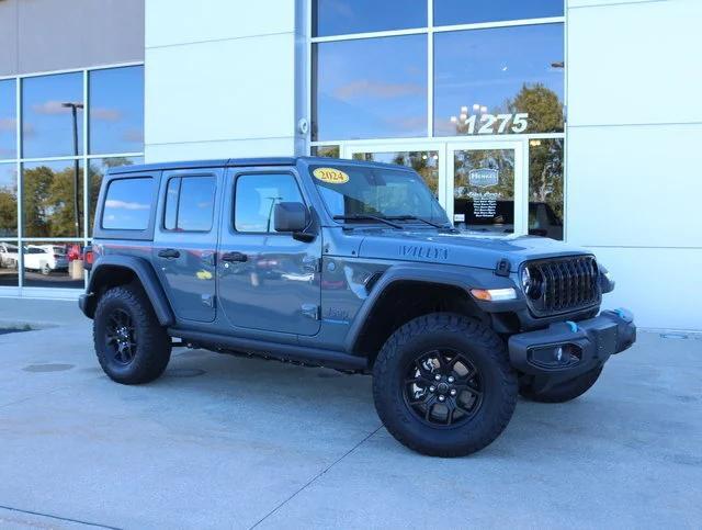 used 2024 Jeep Wrangler 4xe car, priced at $36,995