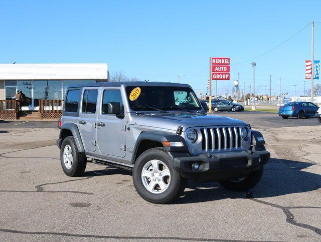 used 2019 Jeep Wrangler Unlimited car, priced at $21,988