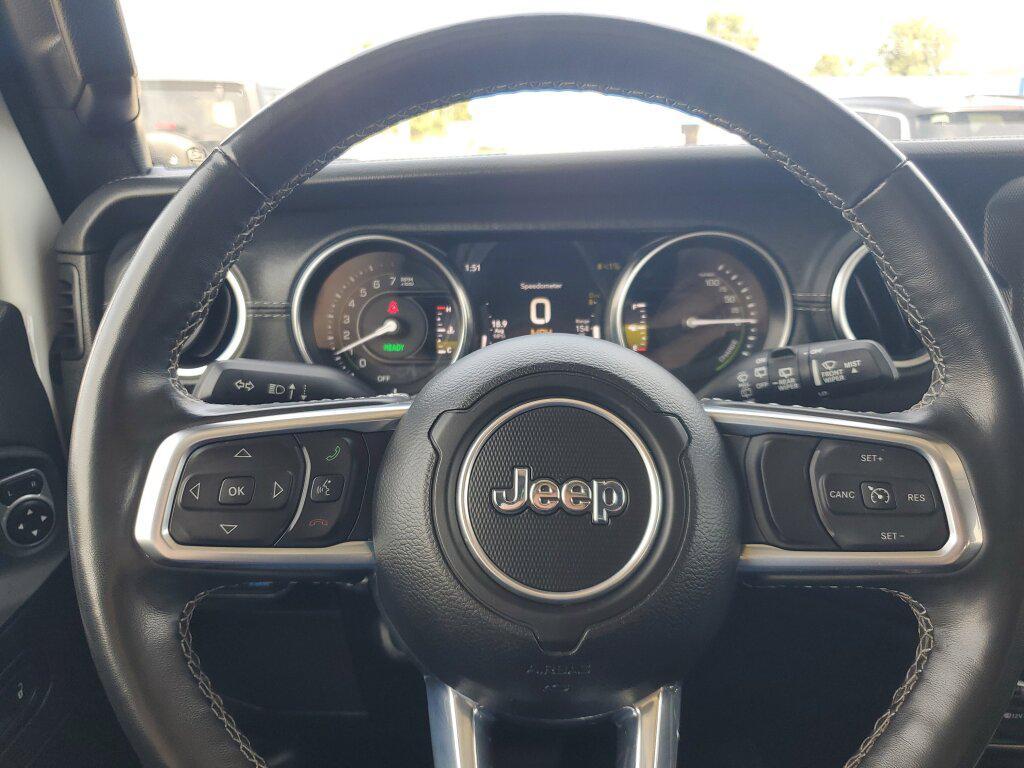 used 2022 Jeep Wrangler Unlimited 4xe car, priced at $28,996