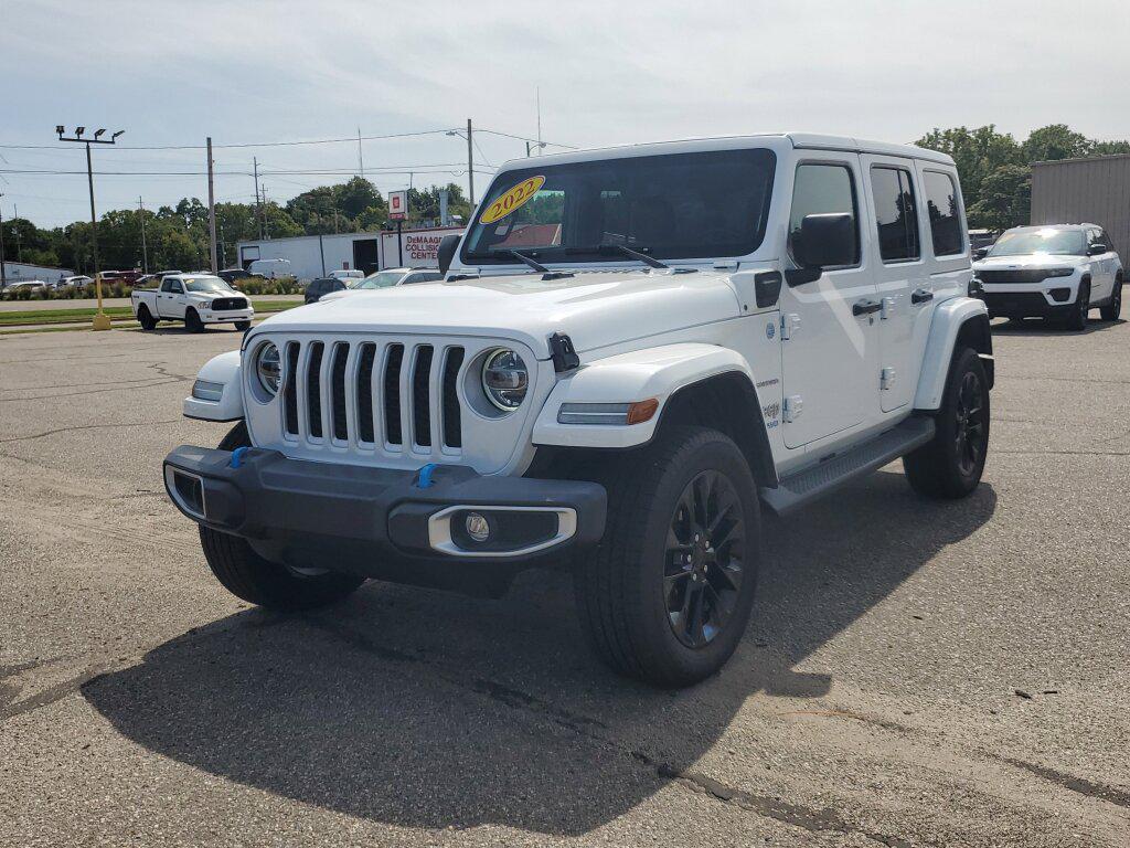 used 2022 Jeep Wrangler Unlimited 4xe car, priced at $28,996