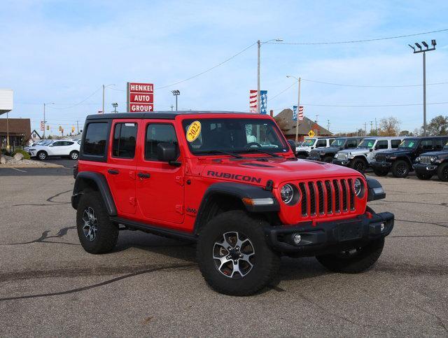 used 2022 Jeep Wrangler Unlimited car, priced at $38,991