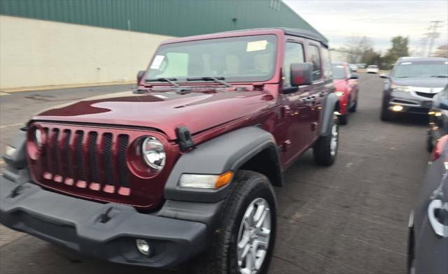 used 2021 Jeep Wrangler Unlimited car, priced at $27,996