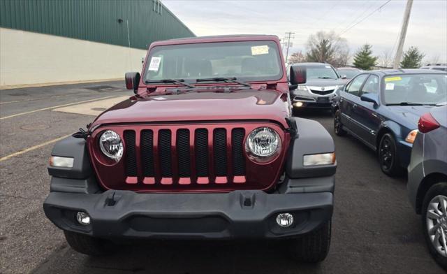 used 2021 Jeep Wrangler Unlimited car, priced at $27,996