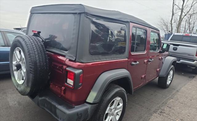 used 2021 Jeep Wrangler Unlimited car, priced at $27,996