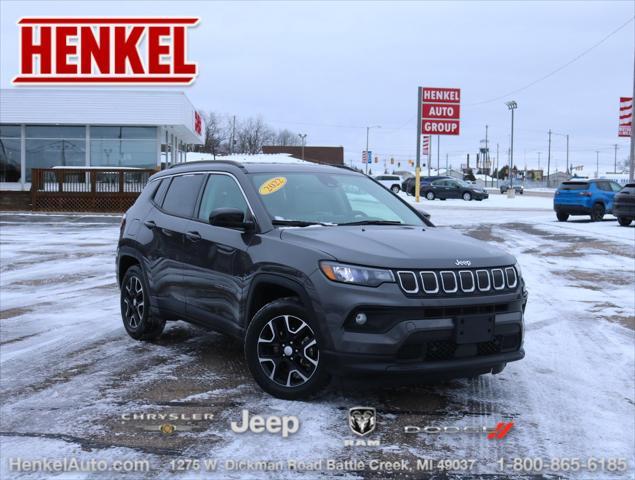 used 2022 Jeep Compass car, priced at $19,995