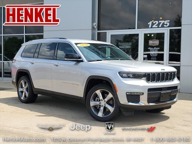 used 2021 Jeep Grand Cherokee L car, priced at $32,998