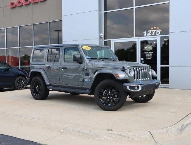 used 2022 Jeep Wrangler Unlimited car, priced at $32,996