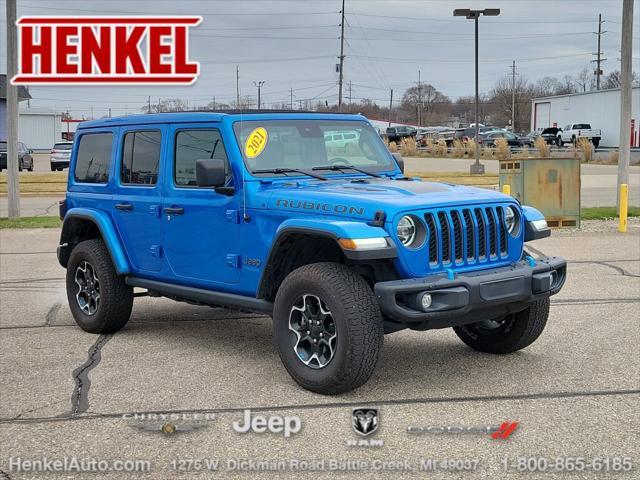 used 2021 Jeep Wrangler Unlimited 4xe car, priced at $27,998