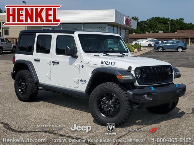 used 2024 Jeep Wrangler 4xe car, priced at $35,995