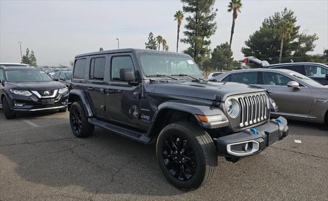 used 2022 Jeep Wrangler Unlimited 4xe car, priced at $27,996