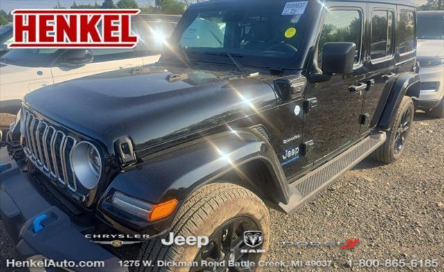 used 2024 Jeep Wrangler 4xe car, priced at $36,998