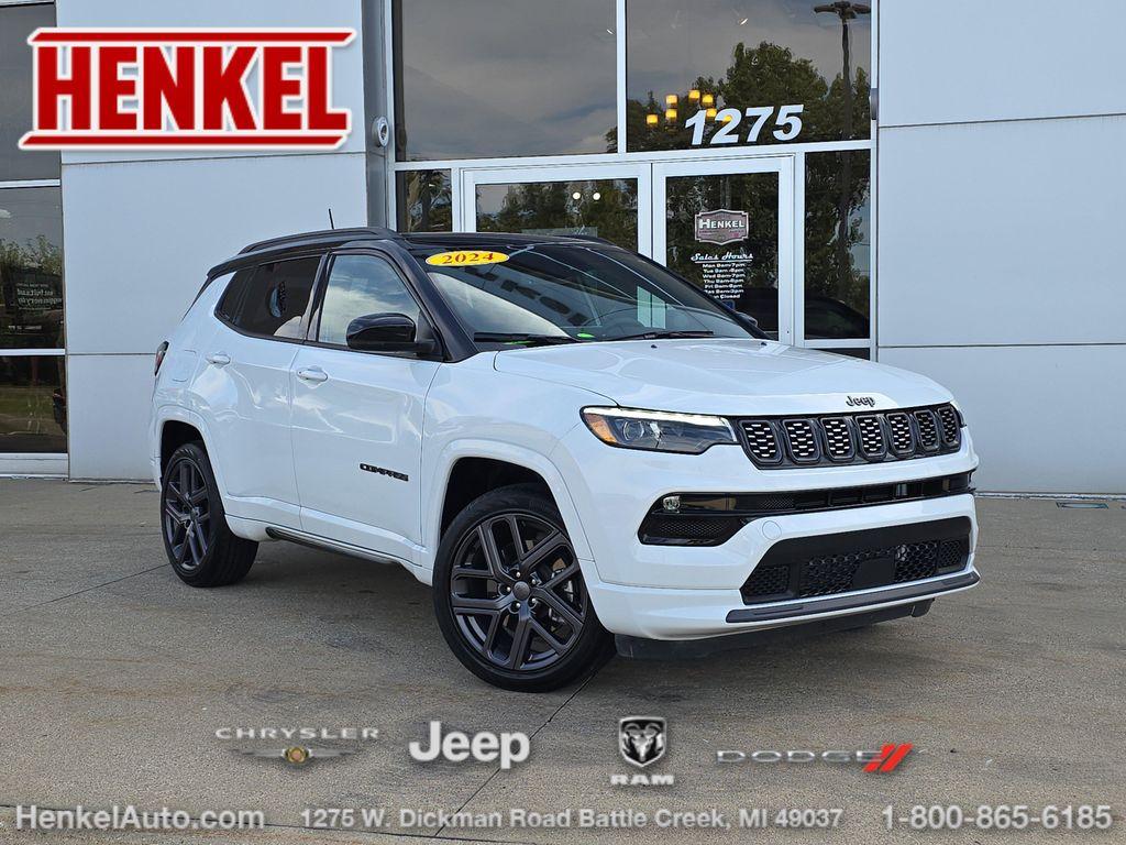 used 2024 Jeep Compass car, priced at $26,992