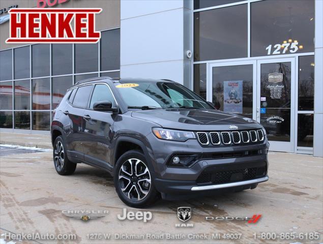 used 2023 Jeep Compass car, priced at $24,992