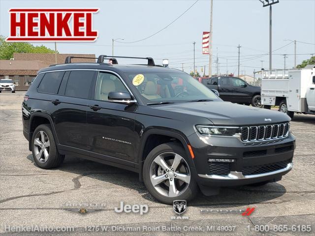 used 2022 Jeep Grand Cherokee L car, priced at $31,995