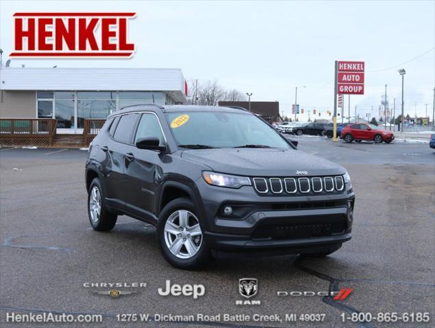 used 2022 Jeep Compass car, priced at $21,995