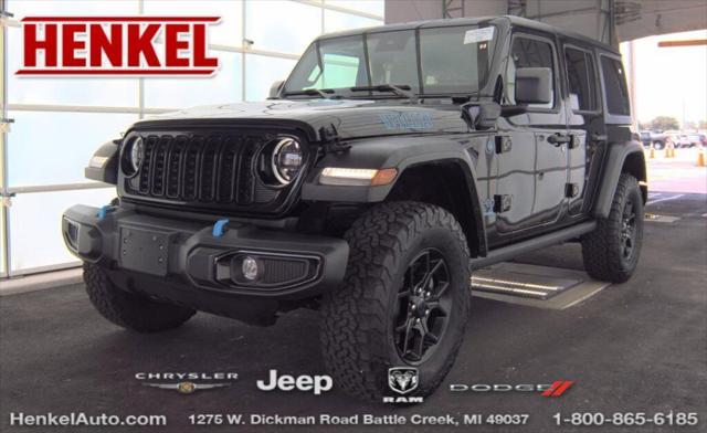 used 2024 Jeep Wrangler 4xe car, priced at $34,996