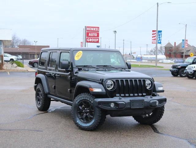 used 2022 Jeep Wrangler car, priced at $29,991