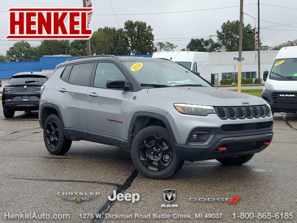 used 2024 Jeep Compass car, priced at $24,999