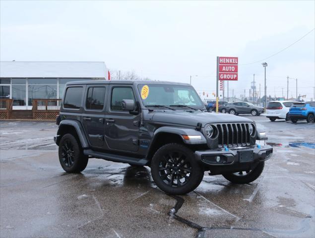 used 2021 Jeep Wrangler Unlimited 4xe car, priced at $27,999