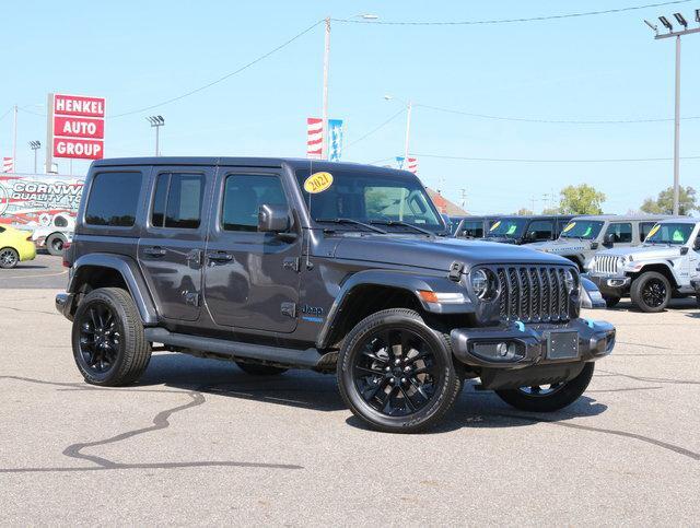 used 2021 Jeep Wrangler Unlimited car, priced at $28,996