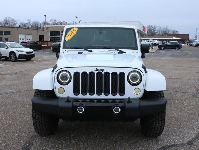 used 2015 Jeep Wrangler Unlimited car, priced at $18,988