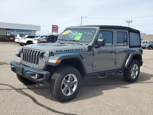used 2021 Jeep Wrangler Unlimited 4xe car, priced at $27,991