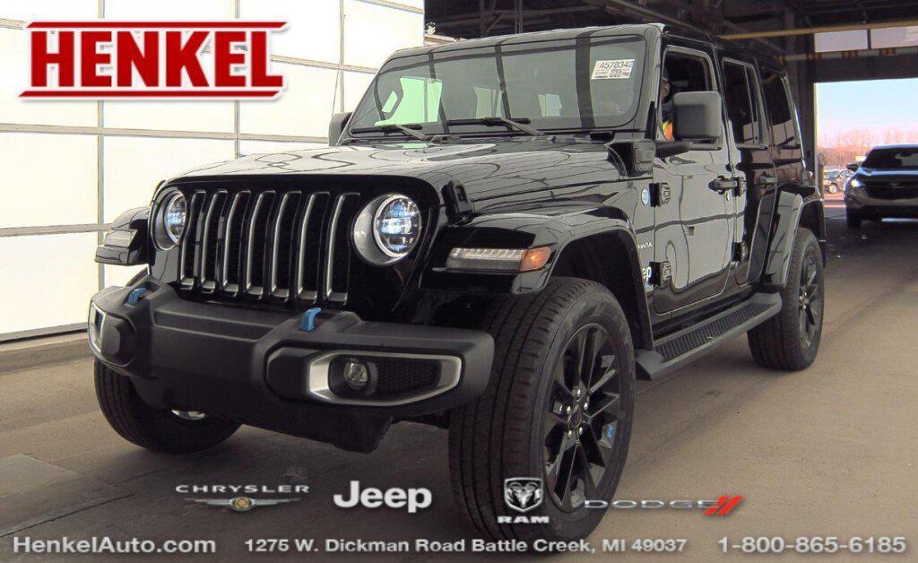 used 2023 Jeep Wrangler 4xe car, priced at $33,996