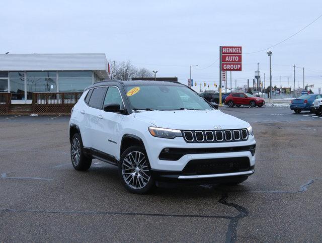 used 2023 Jeep Compass car, priced at $23,996