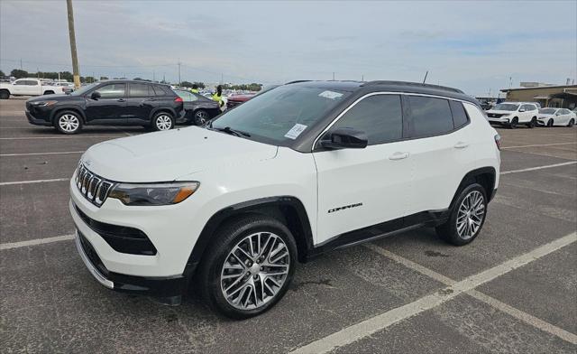 used 2023 Jeep Compass car, priced at $23,996